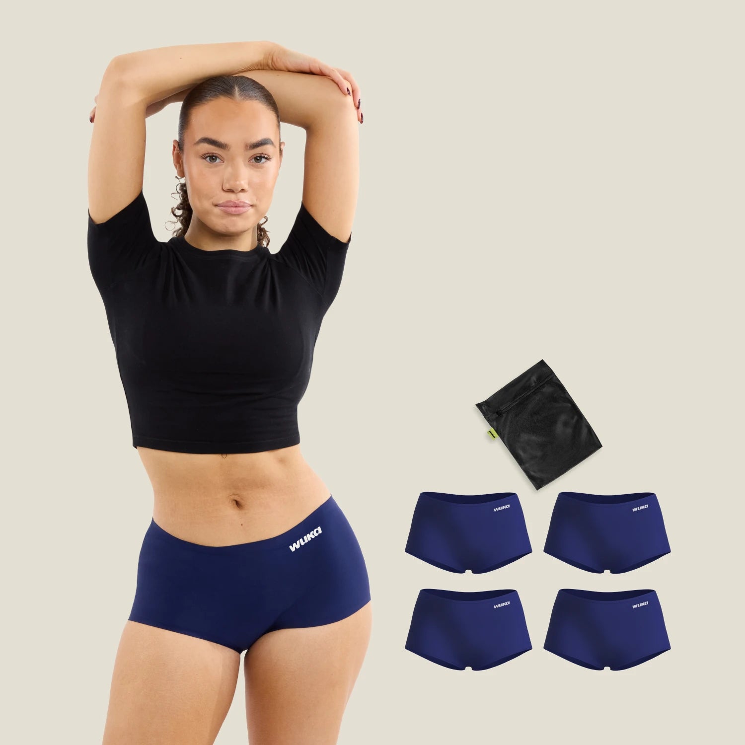 WUKA Period School Set - 2 Day - Boxer - Navy