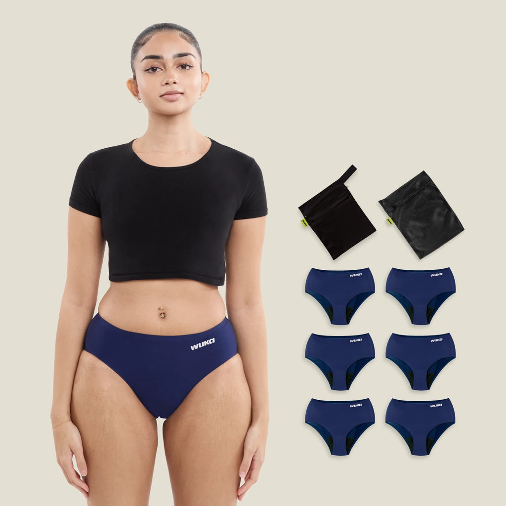 WUKA Period School Set - 1 Week - Heavy - Navy