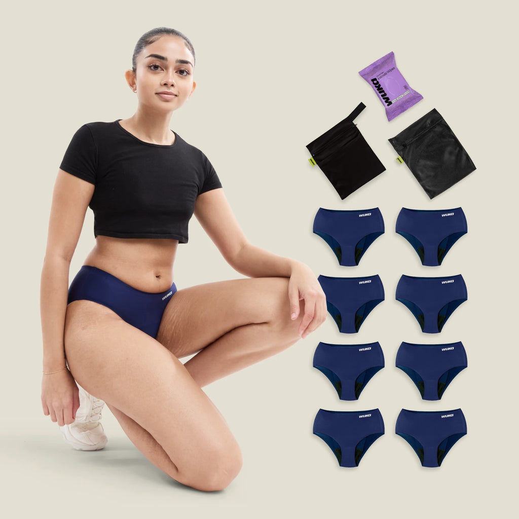 WUKA Period School Set - Complete - Super-Heavy - Navy