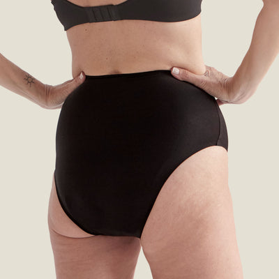 WUKA Drytech™ High Waist - For Light Leaks - Black