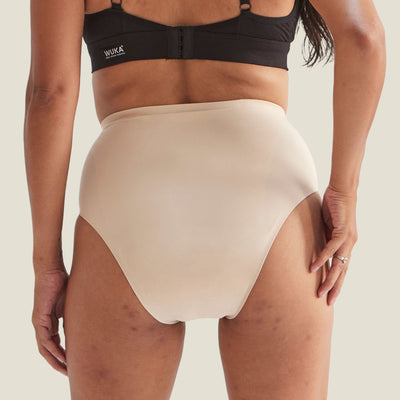 WUKA Drytech™ Midi Brief - For Light Leaks - Light Nude