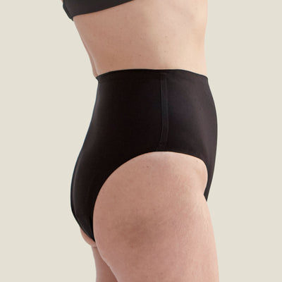 WUKA Drytech™ High Waist - For Light Leaks - Black