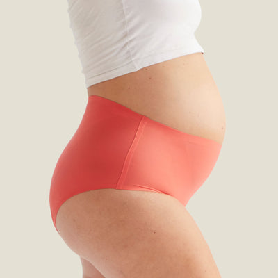 WUKA Drytech™️ High Waist - For Light Leaks - Coral Pink