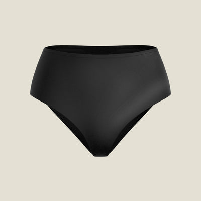 WUKA Drytech™ Midi Brief - For Light Leaks - Black
