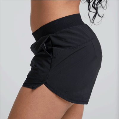 WUKA Perform Period Sports Shorts Style Medium Flow Black Colour Side