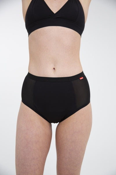 Postpartum Support Set Style Super Heavy Flow Black Colour Front