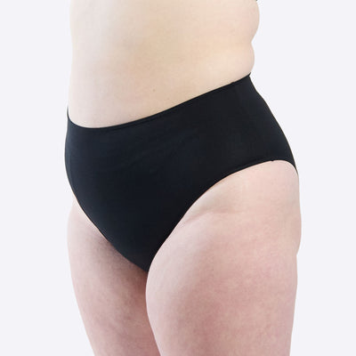 WUKA Period Swim Bikini Style Light Flow Black Colour Side