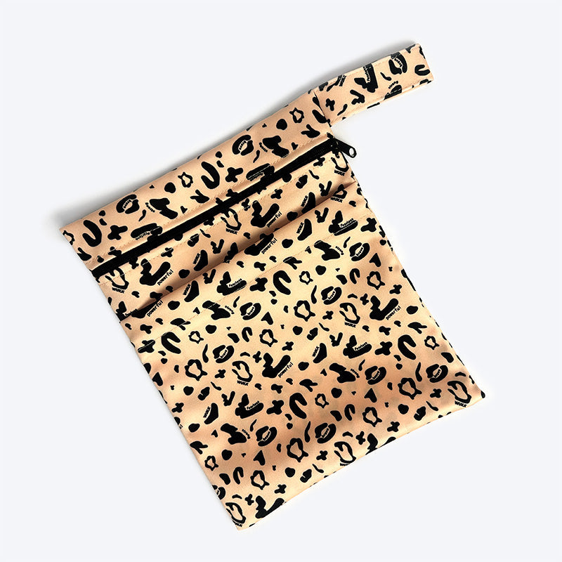 leopard print wet bag by wuka